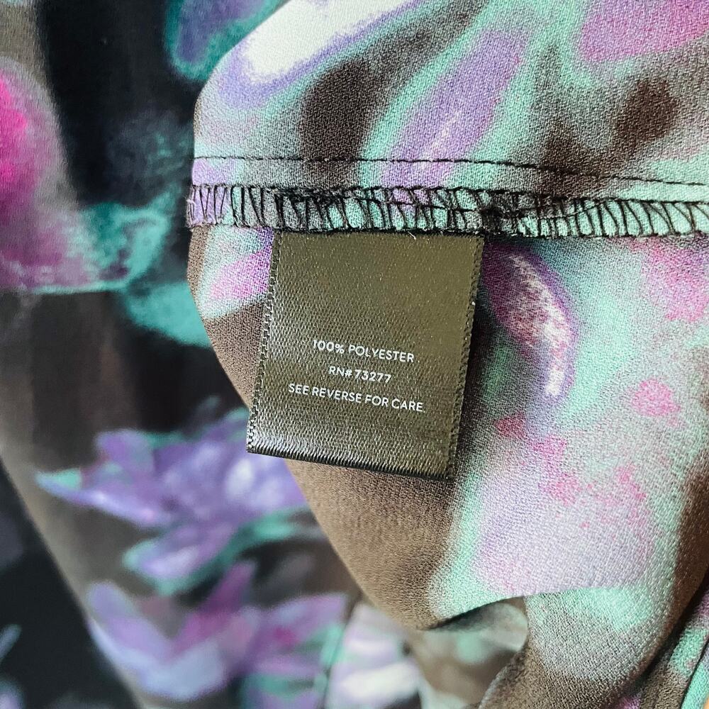 Simply Vera Vera Wang abstract print blouse size XXL - Picture 5 of 12